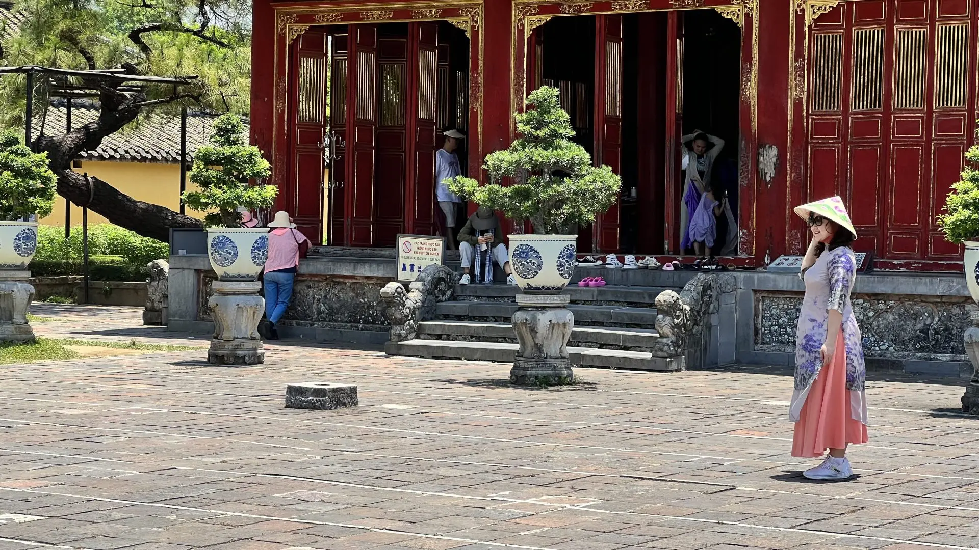 Templo tradicional vietnamita en Hué