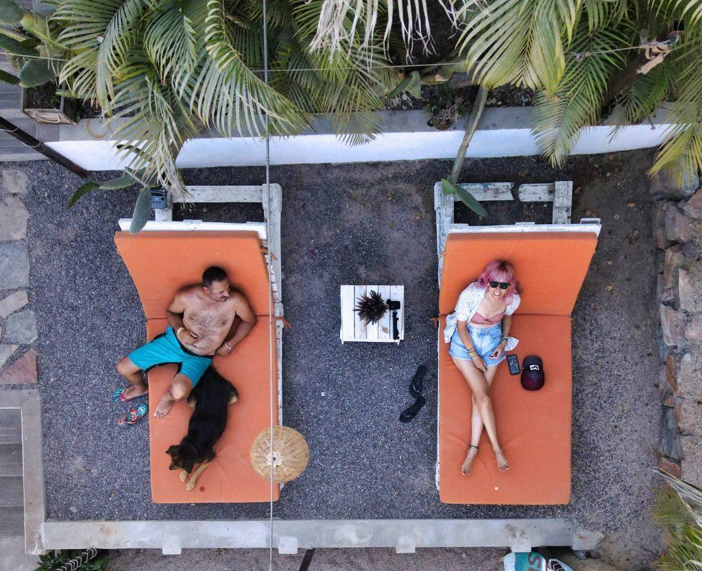 Vistas aéreas de Baja California