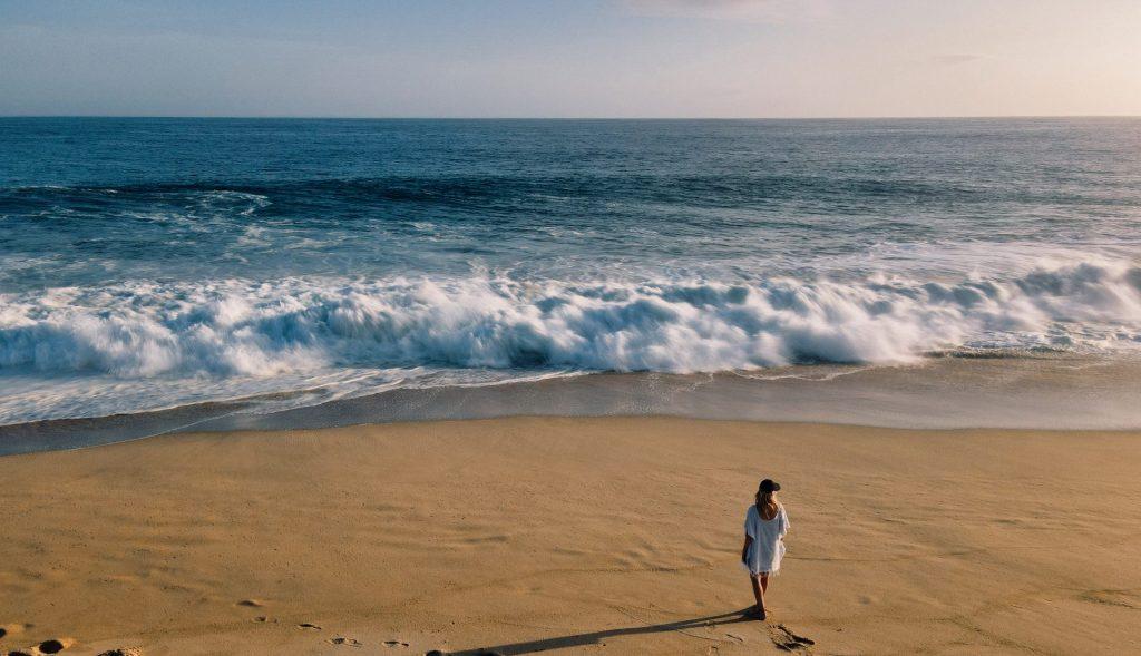 Perspectiva aérea de Baja California
