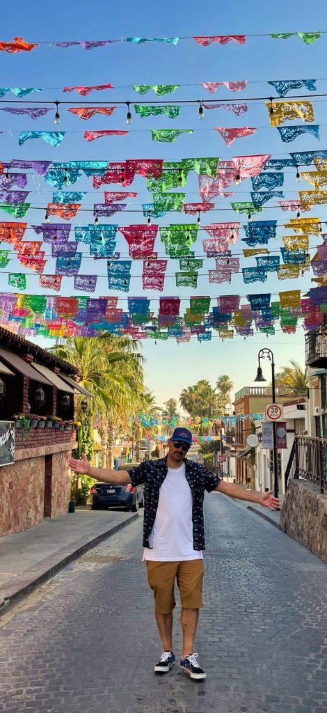 Detalles de street art en San José del Cabo