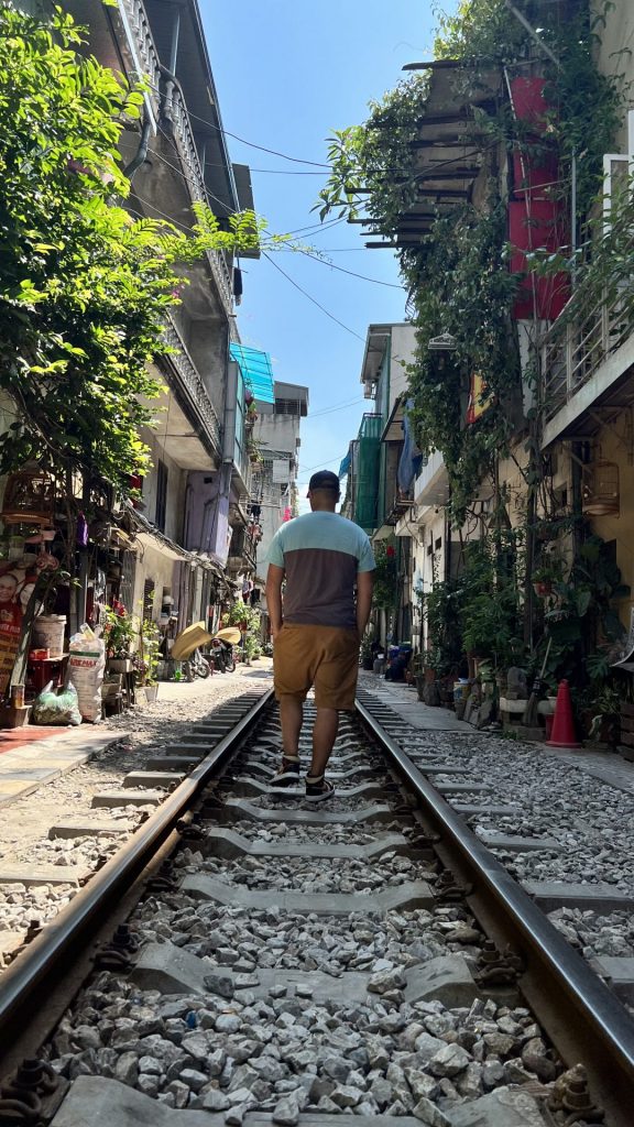 Ambiente urbano en Hanoi